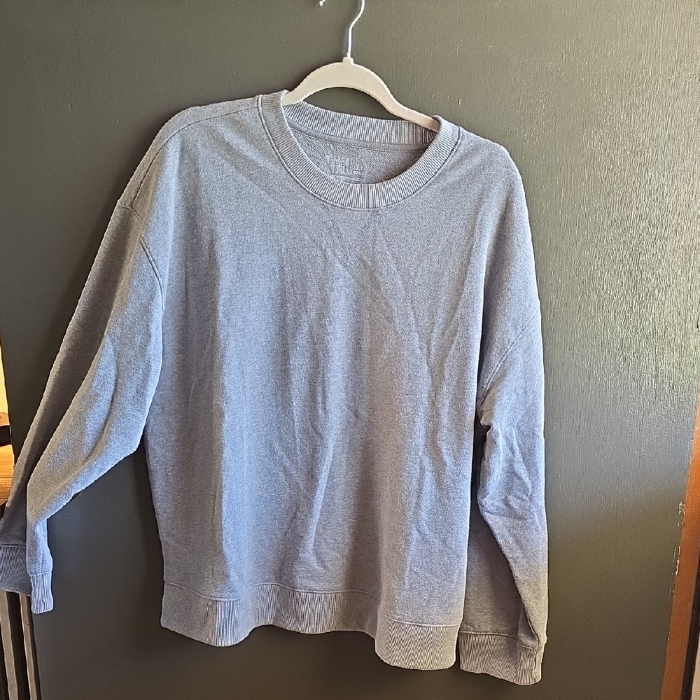Walmart Time And Tru Gray Sweater